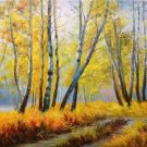 Hand painted oil painting on canvas"Creek"50x60CM(19.7"x23.6")Unframed-191