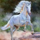 Hand painted oil painting on canvas"Akhal-teke horses"90x120CM(35.4"x47.2")Unframed-36