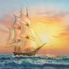 Simple modern Hand painted oil painting on canvas"Adventure sailboat"50x60CM(19.7"x23.6")Unframed-32 Simple modern Hand painted oil painting on canvas"Adventure sailboat"50x60CM(19.7"x23.6")Unframed-32