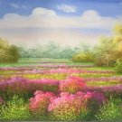 Hand painted oil painting on canvas"Creek"60x120CM(23.6"x47.2")Unframed-202