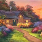 Hand painted oil painting on canvas"Image of the countryside"70x180CM(27.6"x70.9")Unframed-81 Hand painted oil painting on canvas"Image of the countryside"70x180CM(27.6"x70.9")Unframed-81