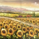 Hand painted oil painting on canvas"Image of the countryside"70x180CM(27.6"x70.9")Unframed-88 Hand painted oil painting on canvas"Image of the countryside"70x180CM(27.6"x70.9")Unframed-88