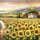 Hand painted oil painting on canvas"Image of the countryside"70x180CM(27.6"x70.9")Unframed-90 Hand painted oil painting on canvas"Image of the countryside"70x180CM(27.6"x70.9")Unframed-90