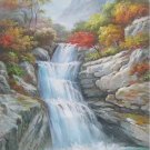 Hand painted oil painting on canvas"Creek"70x100CM(30"x40")Unframed-237