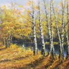 Nordic style Hand painted oil painting on canvas"forest"60x120CM(23.6"x47.2")Unframed-54 Nordic style Hand painted oil painting on canvas"forest"60x120CM(23.6"x47.2")Unframed-54