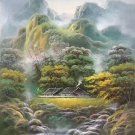 Hand painted oil painting on canvas"Image of the countryside"50x60CM(19.7"x23.6")Unframed-100 Hand painted oil painting on canvas"Image of the countryside"50x60CM(19.7"x23.6")Unframed-100