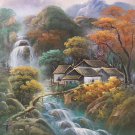 Hand painted oil painting on canvas"Image of the countryside"50x60CM(19.7"x23.6")Unframed-105 Hand painted oil painting on canvas"Image of the countryside"50x60CM(19.7"x23.6")Unframed-105