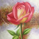 Simple modern Hand painted oil painting on canvas"Flowers"50x60CM(19.7"x23.6")Unframed-31