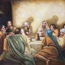 European style Body Art Hand painted oil painting on canvas"Jesus"60x90CM(24"x36")Unframed-02