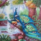 Simple modern Hand painted oil painting on canvas"Gorgeous peacock"60x90CM(23.6"x35.4")Unframed-37