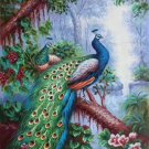 Simple modern Hand painted oil painting on canvas"Gorgeous peacock"60x90CM(23.6"x35.4")Unframed-40