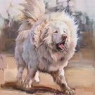 Hand-painted oil painting on canvas"Tibetan mastiff"90x120CM(36"x48")Unframed-08 Hand-painted oil painting on canvas"Tibetan mastiff"90x120CM(36"x48")Unframed-08