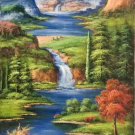Hand painted oil painting on canvas"Creek"60x120CM(23.6"x47.2")Unframed-278 Hand painted oil painting on canvas"Creek"60x120CM(23.6"x47.2")Unframed-278