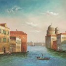 Hand painted oil painting on canvas"Venice"50x60CM(20"x24")Unframed-27