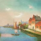 Hand painted oil painting on canvas"Venice"50x60CM(20"x24")Unframed-28 Hand painted oil painting on canvas"Venice"50x60CM(20"x24")Unframed-28