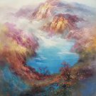 Simple modern Hand painted oil painting on canvas"dusk"50x60CM(19.7"x23.6")Unframed-32