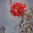 Hand painted oil painting on canvas"Peony"50x100CM(20"x40")Unframed-10