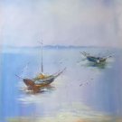 Hand painted oil painting on canvas"Fishing boat"60x90CM(23.6"x35.4")Unframed-42 Hand painted oil painting on canvas"Fishing boat"60x90CM(23.6"x35.4")Unframed-42