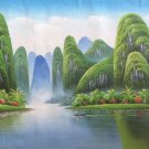 Hand painted oil painting on canvas"Creek"60x120CM(23.6"x47.2")Unframed-342 Hand painted oil painting on canvas"Creek"60x120CM(23.6"x47.2")Unframed-342