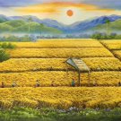 Hand painted oil painting on canvas"Image of the countryside"60x120CM(23.6"x47.2")Unframed-135 Hand painted oil painting on canvas"Image of the countryside"60x120CM(23.6"x47.2")Unframed-135