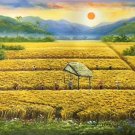 Hand painted oil painting on canvas"Image of the countryside"60x120CM(23.6"x47.2")Unframed-140 Hand painted oil painting on canvas"Image of the countryside"60x120CM(23.6"x47.2")Unframed-140