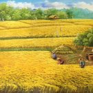 Hand painted oil painting on canvas"Image of the countryside"60x120CM(23.6"x47.2")Unframed-142 Hand painted oil painting on canvas"Image of the countryside"60x120CM(23.6"x47.2")Unframed-142