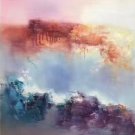 Hand painted oil painting on canvas"abstract landscape"50x60CM(19.7"x23.6")Unframed-60