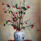 Chinese style Hand painted oil painting on canvas"ceramics"60x90CM(23.6"x35.4")Unframed-34