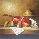 Simple modern Hand painted oil painting on canvas"violin"50x60CM(19.7"x23.6") Unframed-17