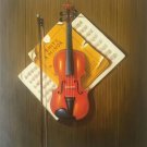Simple modern Hand painted oil painting on canvas"violin"50x60CM(19.7"x23.6") Unframed-18