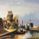 Hand painted oil painting on canvas"Image of the countryside"50x60CM(19.7"x23.6")Unframed-153 Hand painted oil painting on canvas"Image of the countryside"50x60CM(19.7"x23.6")Unframed-153