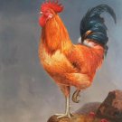 Simple modern Hand painted oil painting on canvas"Chick"75x100CM(30"x40")Unframed-02