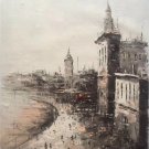 Hand painted oil painting on canvas"urban"60x90CM(23.6"x35.4")Unframed-65