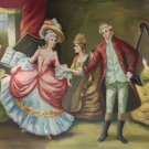 palace Hand painted oil painting on canvas"Royal member"60x90CM(23.6"x35.4")Unframed-23 palace Hand painted oil painting on canvas"Royal member"60x90CM(23.6"x35.4")Unframed-23