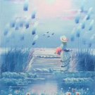 Hand painted oil painting on canvas"distance"30x60CM(12"x24")Unframed-78 Hand painted oil painting on canvas"distance"30x60CM(12"x24")Unframed-78