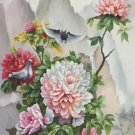 Hand painted oil painting on canvas"Peony"60x120CM(24"x48")Unframed-21