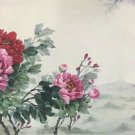 Hand painted oil painting on canvas"Peony"60x120CM(24"x48")Unframed-22