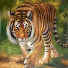 Simple modern Hand painted oil painting on canvas"tiger"60x90CM(23.6"x35.4")Unframed-12