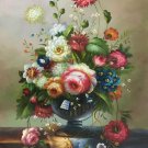 Hand painted oil painting on canvas"Flowers"60x90CM(24"x36")Unframed-44