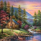 European style Hand-painted oil painting on canvas"mind home"50x60CM(19.7"x23.6")Unframed-13
