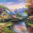European style Hand-painted oil painting on canvas"mind home"50x60CM(19.7"x23.6")Unframed-16