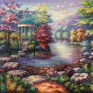 European style Hand-painted oil painting on canvas"mind home"50x60CM(19.7"x23.6")Unframed-20