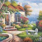 European style Hand-painted oil painting on canvas"mind home"50x60CM(19.7"x23.6")Unframed-30