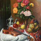 handpainted oil painting on canvas Art Decor"Grape wine"50x60CM(19.7"x23.6")Unframed-71