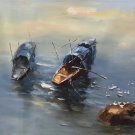 Hand painted oil painting on canvas"Fishing boat"60x90CM(23.6"x35.4")Unframed-70 Hand painted oil painting on canvas"Fishing boat"60x90CM(23.6"x35.4")Unframed-70