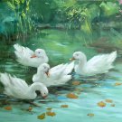 Hand painted oil painting on canvas"Cute duck"60x90CM(24"x36")Unframed-11 Hand painted oil painting on canvas"Cute duck"60x90CM(24"x36")Unframed-11