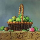 Hand painted oil painting on canvas"bumper harvest fruits"60x90CM(23.6"x35.4")Unframed-84