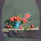 Hand painted oil painting on canvas"bumper harvest fruits"60x90CM(23.6"x35.4")Unframed-86
