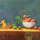 Hand painted oil painting on canvas"bumper harvest fruits"60x90CM(23.6"x35.4")Unframed-88