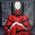 Hand painted oil painting on canvas"Smoking woman"80x80CM(33"x33")Unframed-47